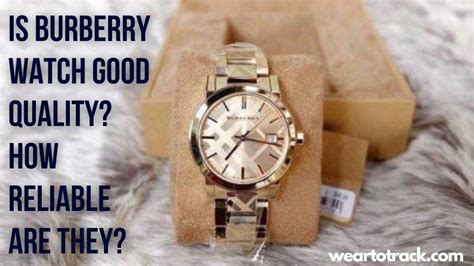 are burberry watches good quality